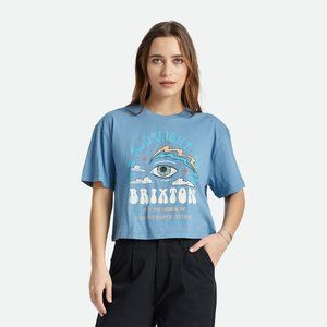 Brixton NWT Moonlight Skimmer Tee Blue